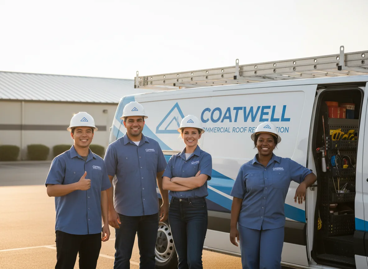 Commercial roof coating company in Quitman, GA
